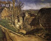 Paul Cezanne The House of the Hanged Man at Auvers painting